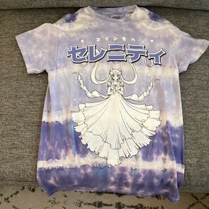 Purple sailor moon T-shirt